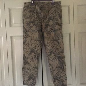Old Navy pixie jeans leafy green 8 skinny